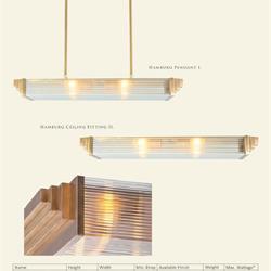 灯饰设计 Patinas 意大利纯黄铜艺术灯饰设计素材图片