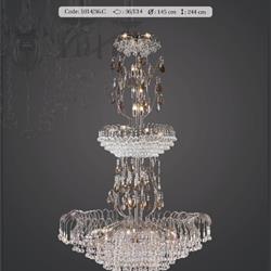 灯饰设计 Kandil Egypt 2017年欧美经典奢华水晶蜡烛吊灯