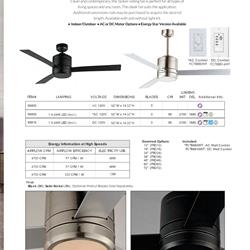 灯饰设计 Maxim 2021年美式风扇灯吊扇灯素材图片电子画册