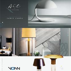 灯饰设计:VONN Lighting 2022年欧美酒店旅馆台灯素材图片