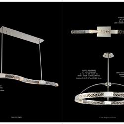 灯饰设计 Allegri 2021年奢华水晶玻璃美式灯电子目录
