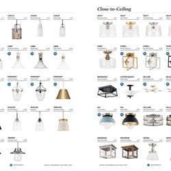 灯饰设计 Progress 2022年美式灯素材图片产品电子目录