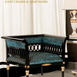古典家具设计:Mariner 欧美新古典豪华家具单人位沙发素材图片