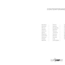 灯饰设计 Eurolampart 2022年意大利奢华灯饰设计电子图册