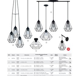 灯饰设计 Eglo 2022年欧美现代灯具设计素材图片