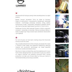 射灯设计:Luminex 2022年波兰现代灯饰设计电子目录