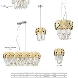 灯饰设计 Impex 2022年欧美水晶灯饰设计素材电子画册