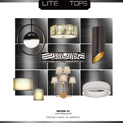 壁灯设计:Lite Tops 2022年餐厅灯饰设计图片资源电子书
