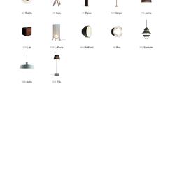 灯饰设计 MARSET 2022年欧美现代时尚灯饰灯具电子目录