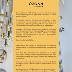 灯饰设计 Ozcan 2022年现代前卫灯饰灯具电子目录