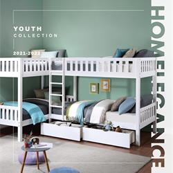 美式家具设计:Homelegance 2022年美式青少年卧室家具设计素材图片
