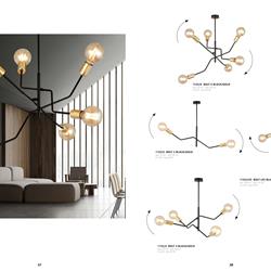 灯饰设计 Emibig 2022年波兰现代时尚吊灯天花板灯设计图片