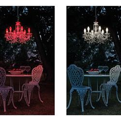 灯饰设计 Masiero 2022年意大利水晶蜡烛户外灯具设计素材图片