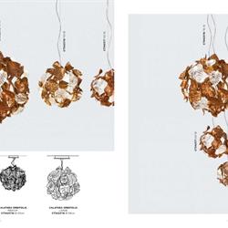 灯饰设计 Serip 国外花卉植物灯饰设计素材图片