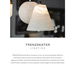 灯饰设计 Trenzseater 2022年欧美现代奢华灯饰设计图片