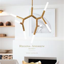客厅吊灯设计:Regina Andrew 2022年欧美现代灯饰家具设计素材