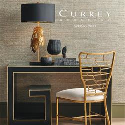 家具设计图:Currey & Company 2022年欧美家居灯饰设计产品电子目录