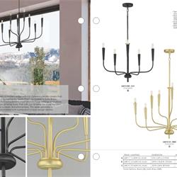 灯饰设计 Maxim 2022年6月美国灯饰品牌产品图片电子目录
