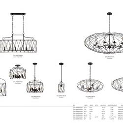 灯饰设计 Crystorama 2022年夏秋流行美国灯饰品牌产品