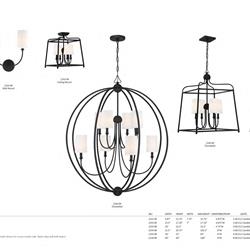 灯饰设计 Crystorama 2022年夏秋流行美国灯饰品牌产品