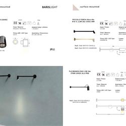 灯饰设计 Baris 2022年欧美商业照明LED灯具产品图片
