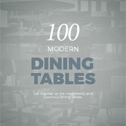 100款现代高档餐厅桌椅家具设计素材图片电子书