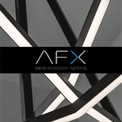 灯饰设计图:AFX 2022年欧美室内现代灯饰设计图片