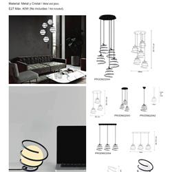 灯饰设计 CristalRecord 2022年欧美现代时尚灯具设计素材图片