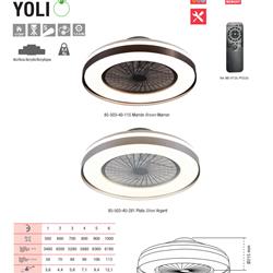 灯饰设计 CristalRecord 2022年国外LED风扇灯吊扇灯设计素材图片