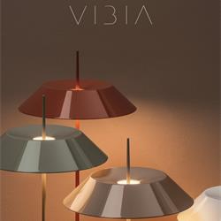 灯饰设计图:Vibia 2022年国外休闲台灯阅读灯设计图片电子书