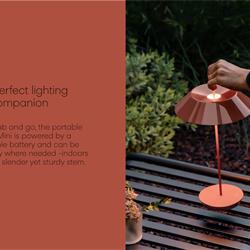 灯饰设计 Vibia 2022年国外休闲台灯阅读灯设计图片电子书
