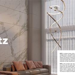 灯饰设计 Maxlight 2022年欧美现代金属LED灯具设计素材图片
