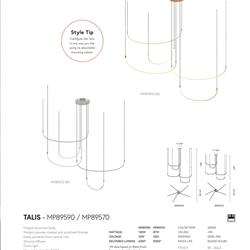 灯饰设计 KUZCO 2022年欧美现代时尚灯具设计图片