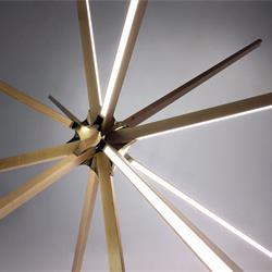 灯饰设计 Stickbulb 2022年欧美木艺长条LED灯具设计素材图片