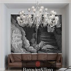 灯饰设计图:Barovier & Toso 2022年意大利奢华水晶玻璃灯饰素材图片