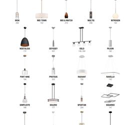灯饰设计 Access 2022年美式灯饰灯具设计电子图册