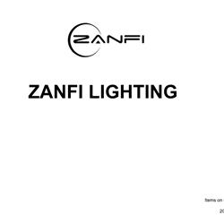 Zanfi 2022年欧美现代时尚灯具设计素材图片