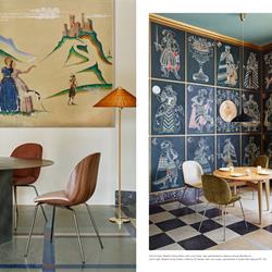 家具设计 GUBI 2022年丹麦休闲区会客室椅子素材图片电