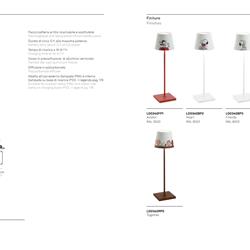 灯饰设计 Zafferano 2022年国外移动便携式灯具设计素材图片