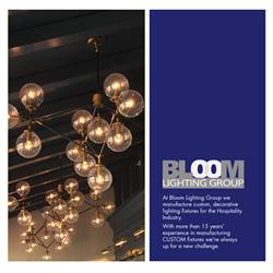 灯饰设计 Bloom 酒店定制灯饰灯具设计素材图片电子图册