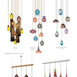 灯饰设计 Curiousa & Curiousa 彩色玻璃创意灯饰设计素材图片