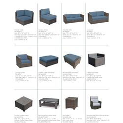 家具设计 NorthCape 2022年欧美户外藤编休闲家具设计素材图片