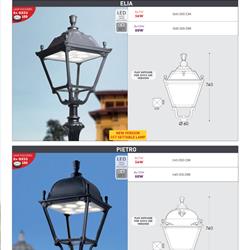 灯饰设计 Fumagalli 2022年欧式户外灯具设计PDF目录