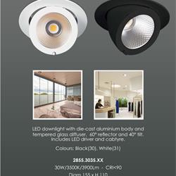 灯饰设计 Spazio 2022年欧美LED灯具设计素材图片