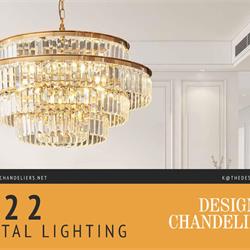 水晶吊灯设计:Designer Chandeliers 2022年欧美水晶灯饰设计图片