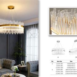 灯饰设计 Designer Chandeliers 2022年欧美水晶灯饰设计图片
