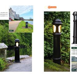 灯饰设计 Harte 2022年欧美户外花园景观灯具设计素材图