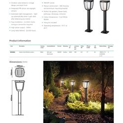 灯饰设计 Sylvania 2022年欧美户外花园景观太阳能灯具