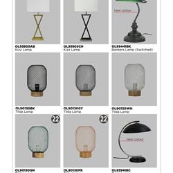灯饰设计 Oriel 2022年澳大利亚灯饰产品电子目录