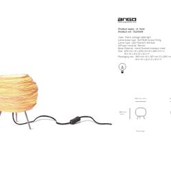 灯饰设计 Ango 2022年国外手工铜线创意时尚灯具设计素材